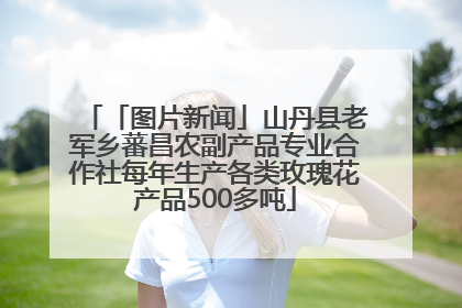 「图片新闻」山丹县老军乡蕃昌农副产品专业合作社每年生产各类玫瑰花产品500多吨