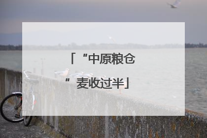 “中原粮仓”麦收过半
