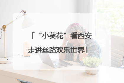 “小葵花”看西安走进丝路欢乐世界