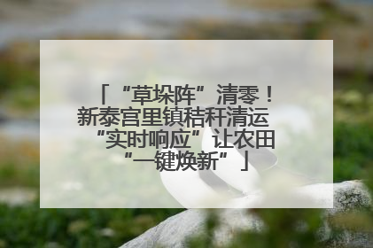 “草垛阵”清零！新泰宫里镇秸秆清运“实时响应”让农田“一键焕新”