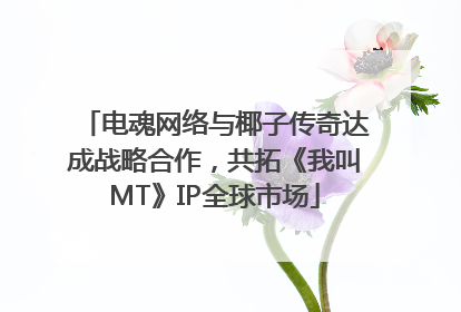 电魂网络与椰子传奇达成战略合作，共拓《我叫MT》IP全球市场