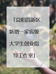 益阳高新区新增一家省级大学生创业指导工作室