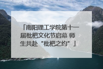 南阳理工学院第十一届枇杷文化节启幕 师生共赴“枇杷之约”
