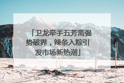 卫龙牵手五芳斋强势破界，辣条入粽引发市场新热潮