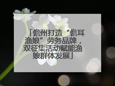 儋州打造“儋耳渔娘”劳务品牌，双征集活动赋能渔娘群体发展