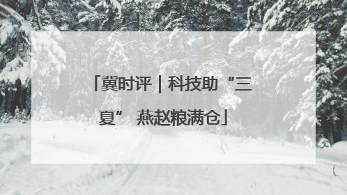 冀时评｜科技助“三夏” 燕赵粮满仓
