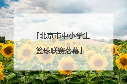 北京市中小学生篮球联赛落幕