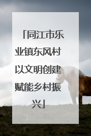同江市乐业镇东风村以文明创建赋能乡村振兴