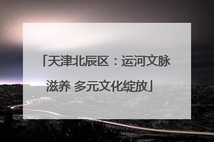 天津北辰区：运河文脉滋养 多元文化绽放