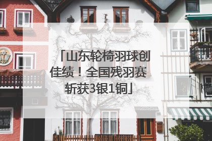 山东轮椅羽球创佳绩！全国残羽赛斩获3银1铜