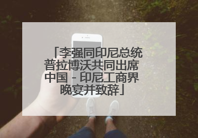 李强同印尼总统普拉博沃共同出席中国－印尼工商界晚宴并致辞