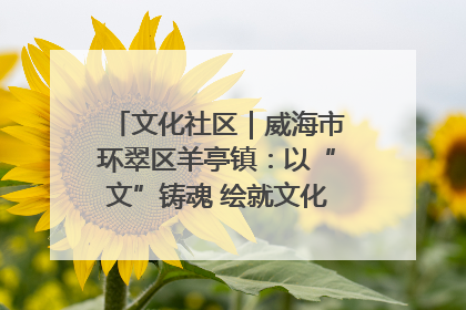 文化社区｜威海市环翠区羊亭镇：以“文”铸魂 绘就文化社区新画卷