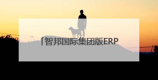 智邦国际集团版ERP生态化开放平台，连接百家集团产业链系统