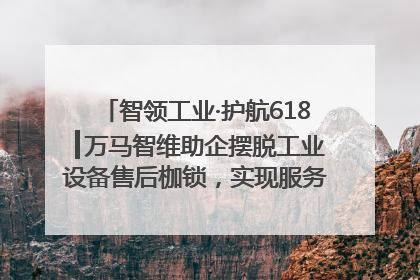 智领工业·护航618┃万马智维助企摆脱工业设备售后枷锁，实现服务与效能价值共振！