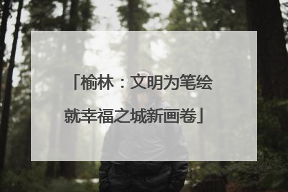 榆林：文明为笔绘就幸福之城新画卷