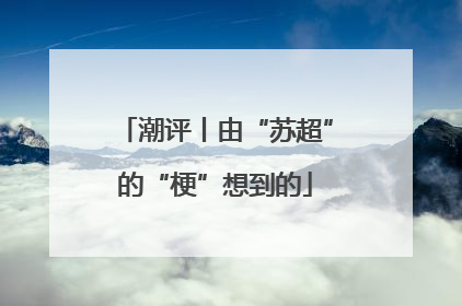 潮评丨由“苏超”的“梗”想到的