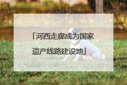 河西走廊成为国家遗产线路建设地
