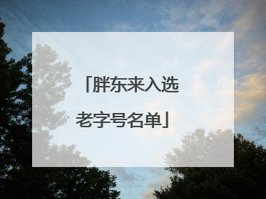 胖东来入选老字号名单