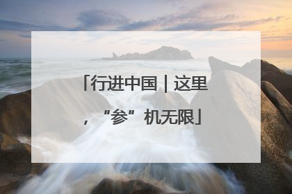 行进中国｜这里，“参”机无限