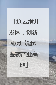 连云港开发区：创新驱动 筑起医药产业高地