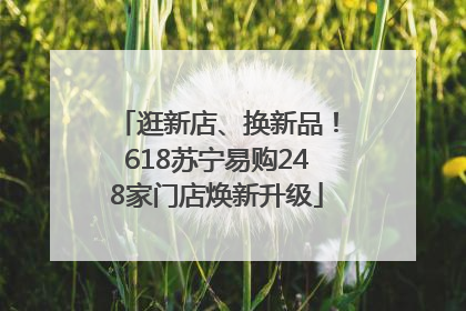 逛新店、换新品！618苏宁易购248家门店焕新升级