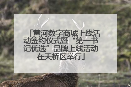 黄河数字商城上线活动签约仪式暨“第一书记优选”品牌上线活动在天桥区举行