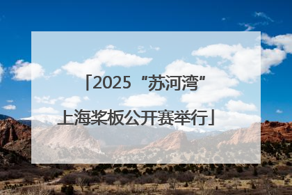 2025“苏河湾”上海桨板公开赛举行